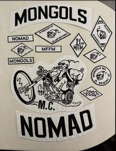 13pcs set mongols nomad biker - 13pcs/,